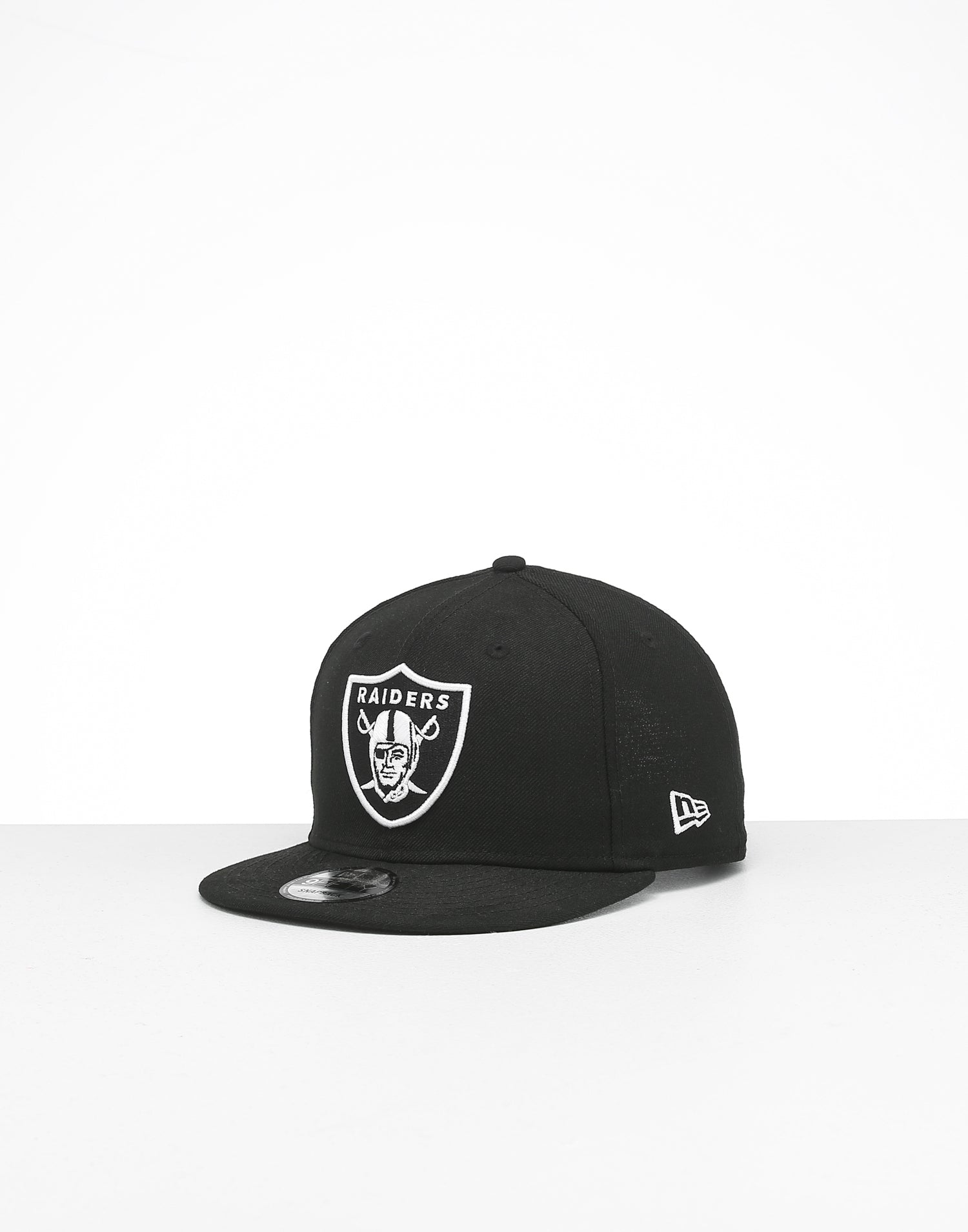 black and white raiders hat