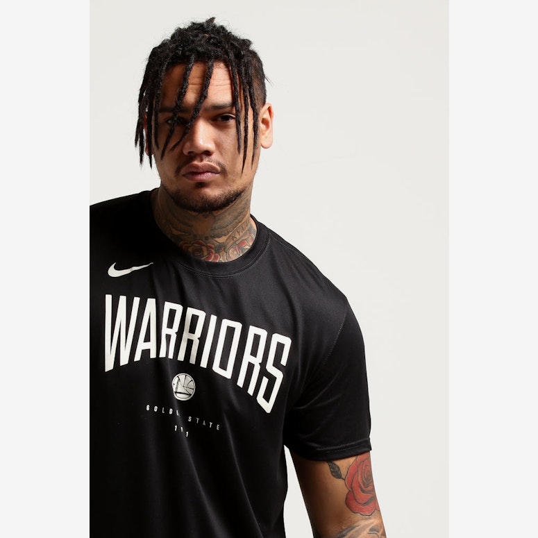 Nike Golden State Warriors Dri-fit Tees Black/Graphite
