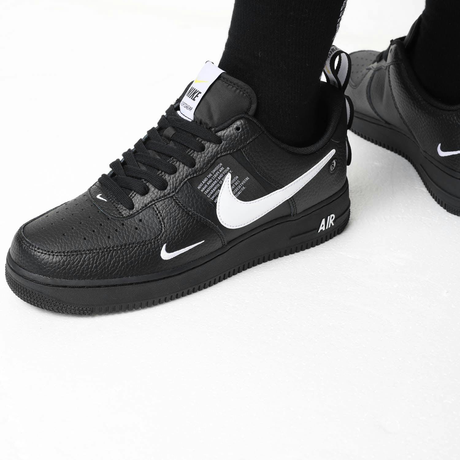 nike air force 1 07 lv8 utility black mens