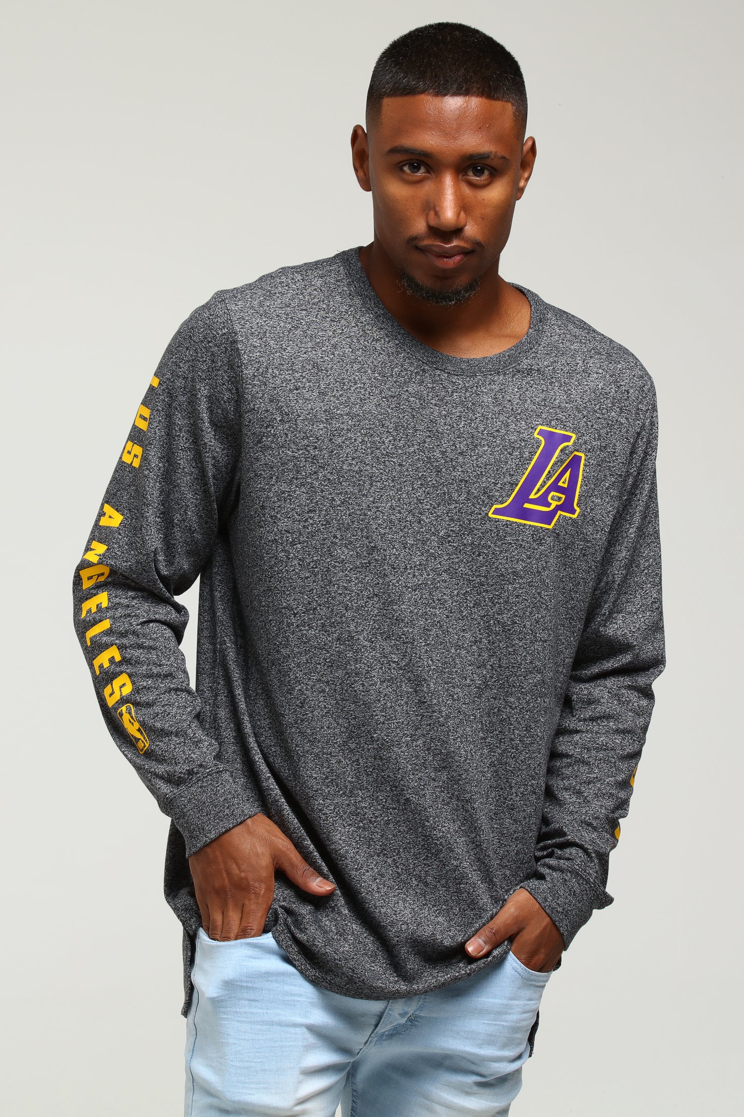 lakers dri fit long sleeve