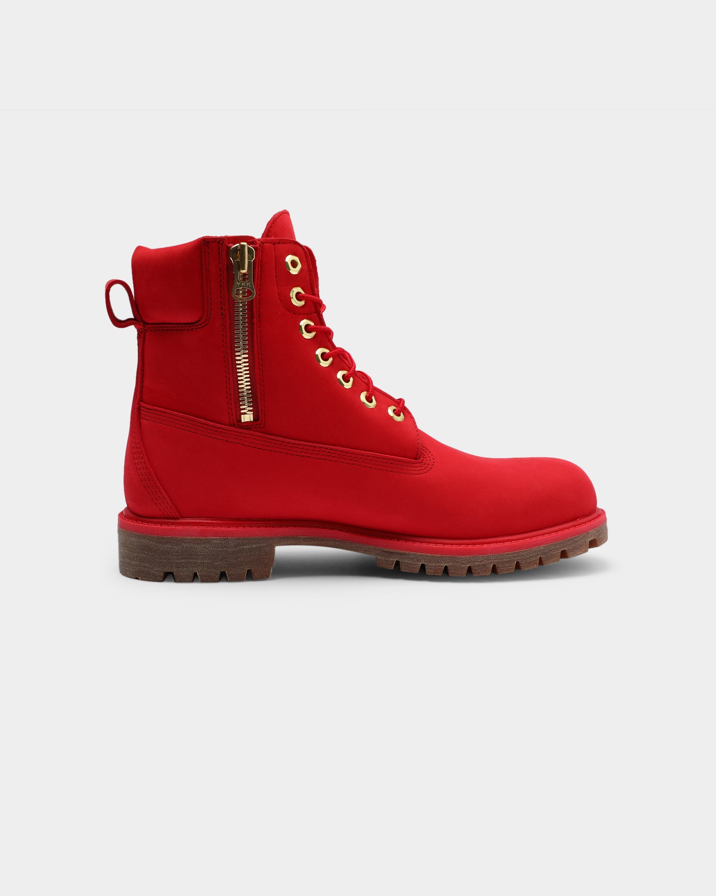 new red timberland boots