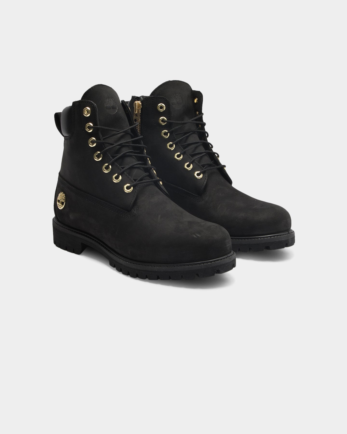 black and gold champion timberlands