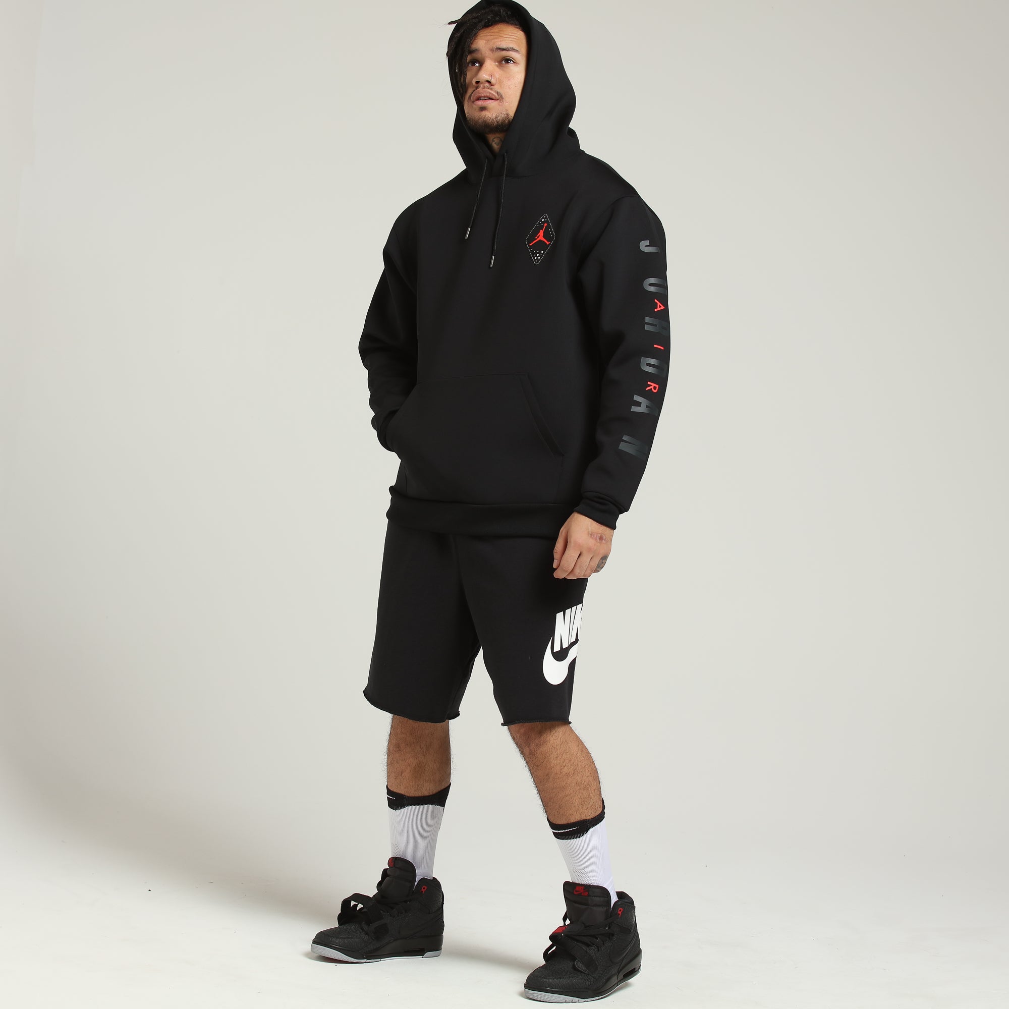 nike srt lgc aj6 flc po hoodie