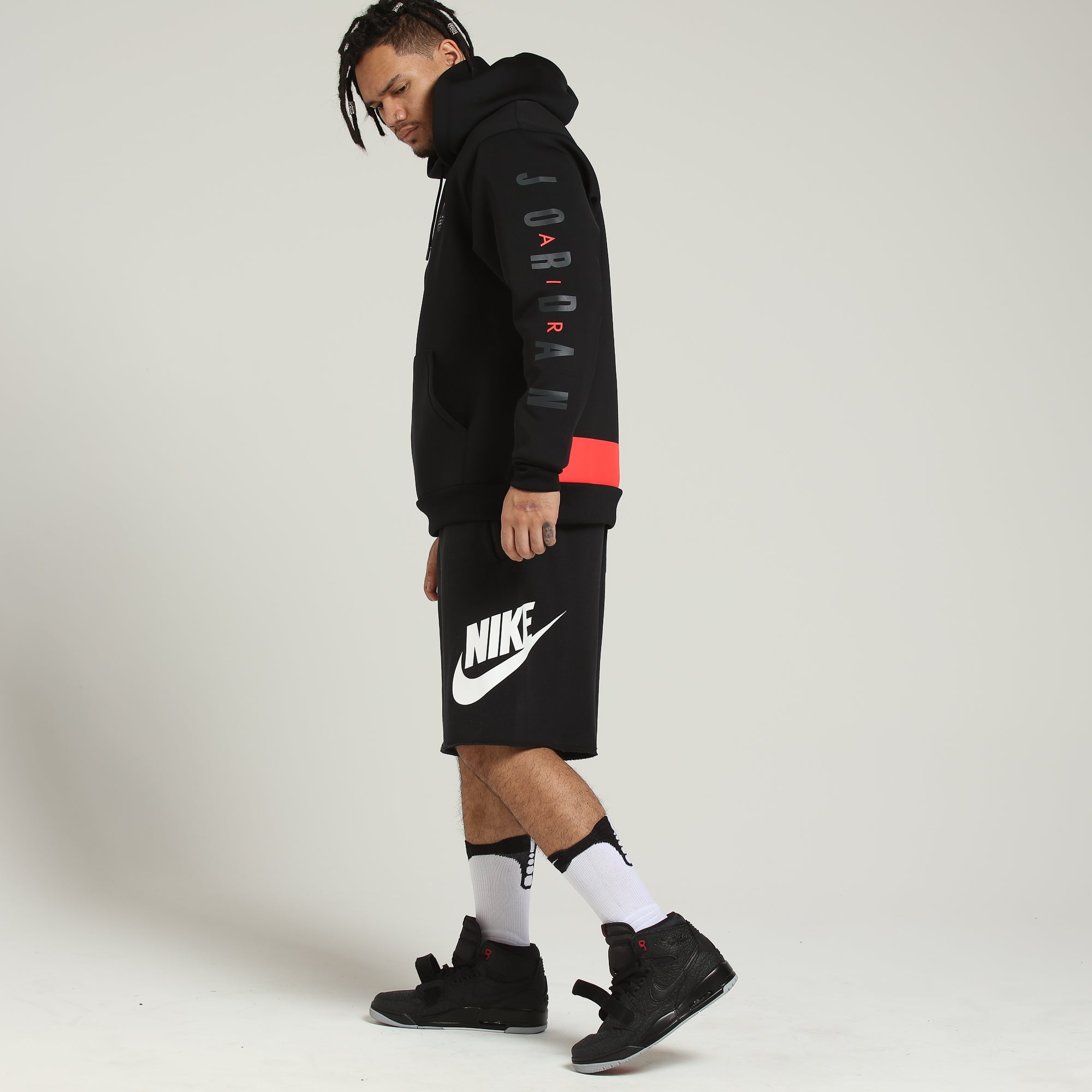 nike srt lgc aj6 flc po hoodie