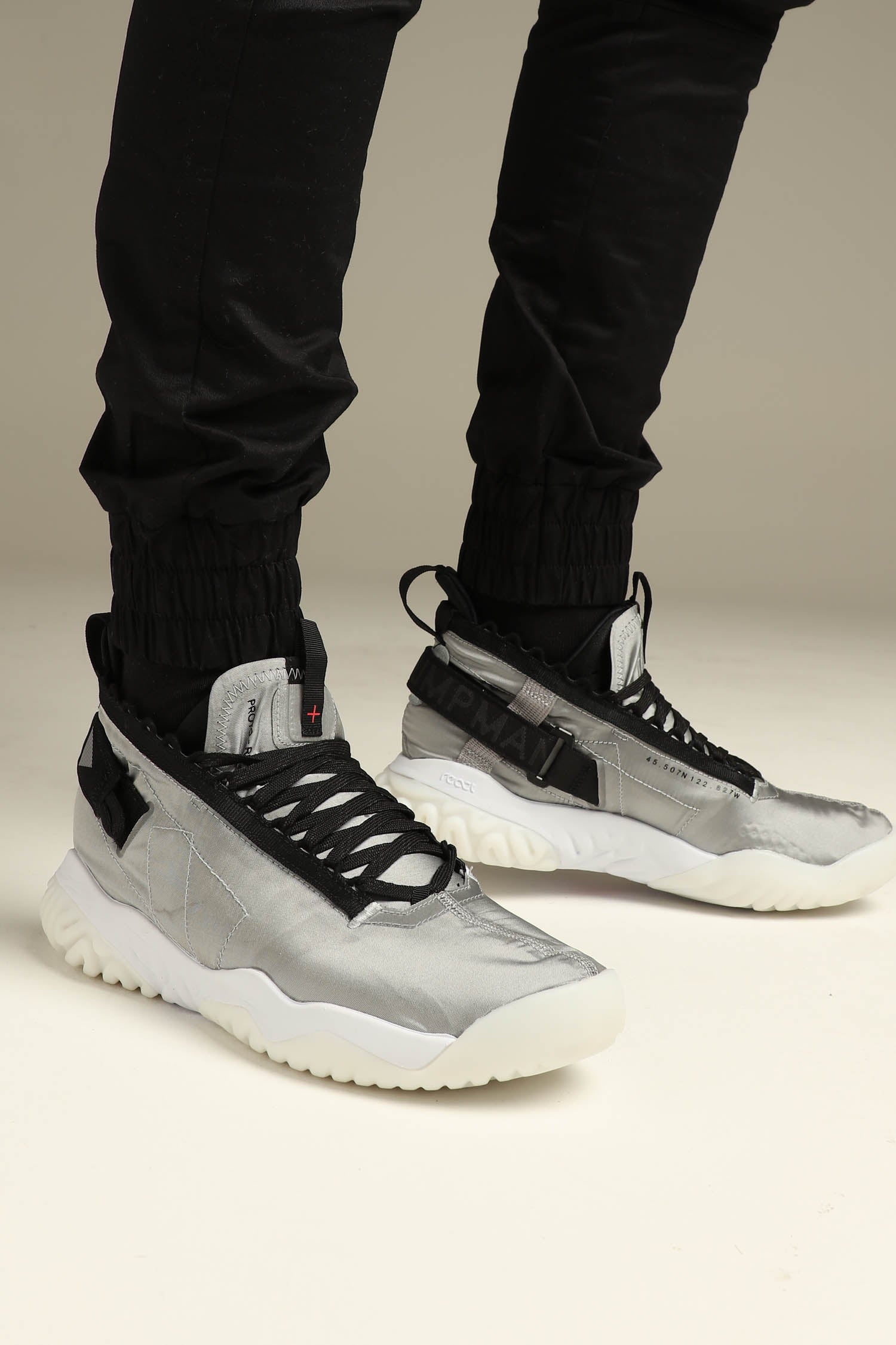 jordan proto react silver