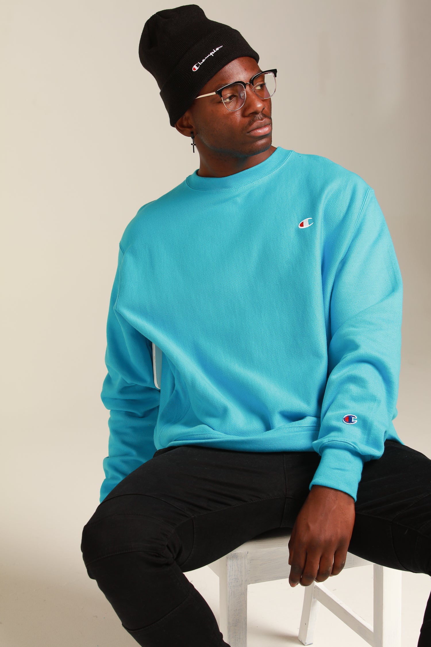 tidal wave champion crewneck