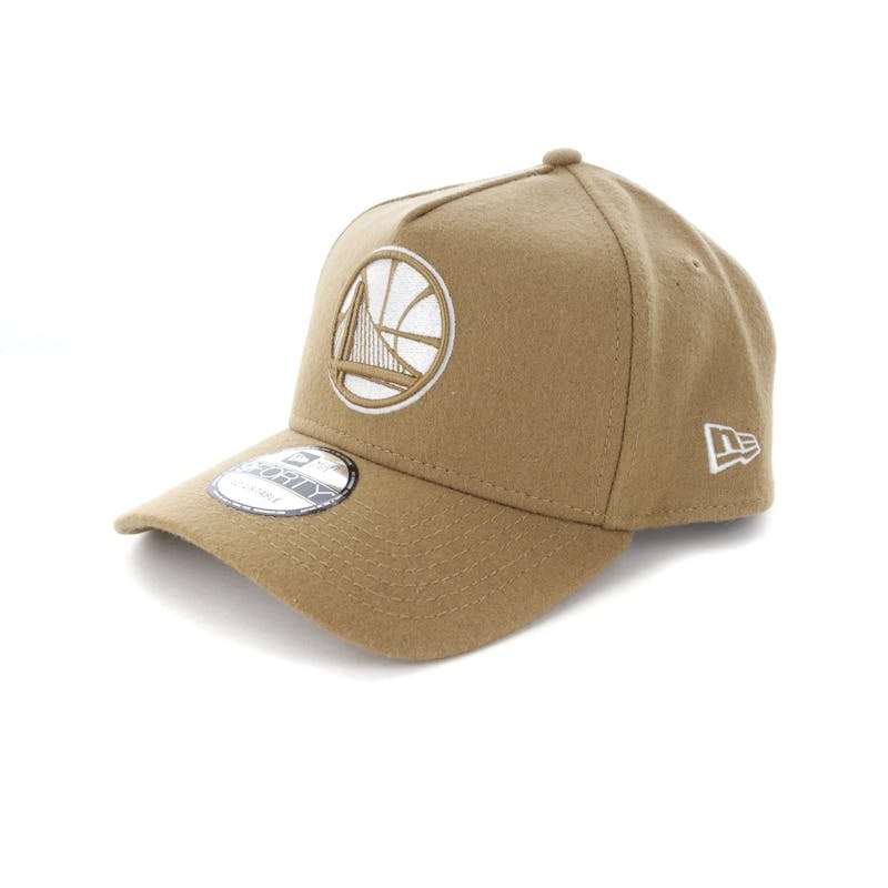 New Era Golden State Warriors 9FORTY A-Frame Melton ...