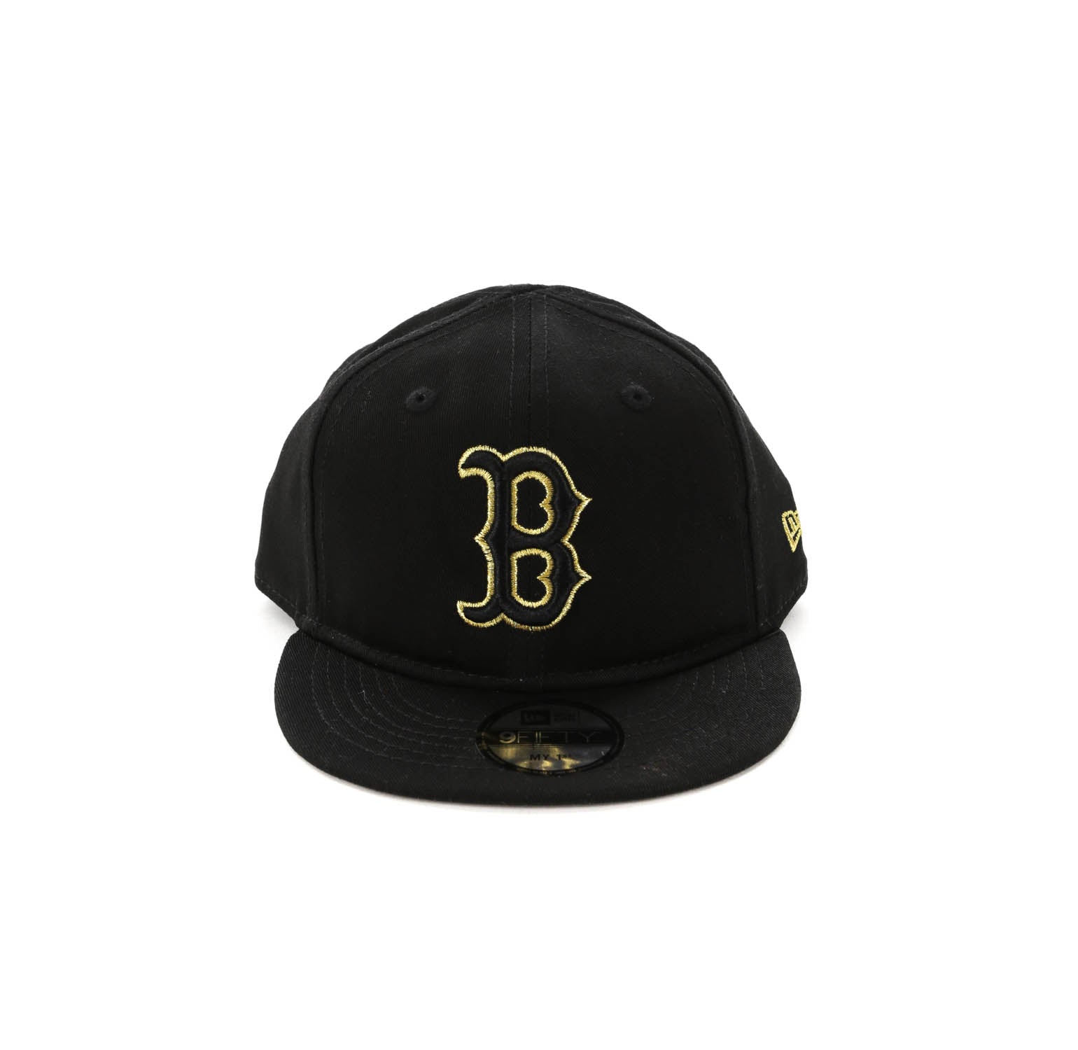 gold red sox hat