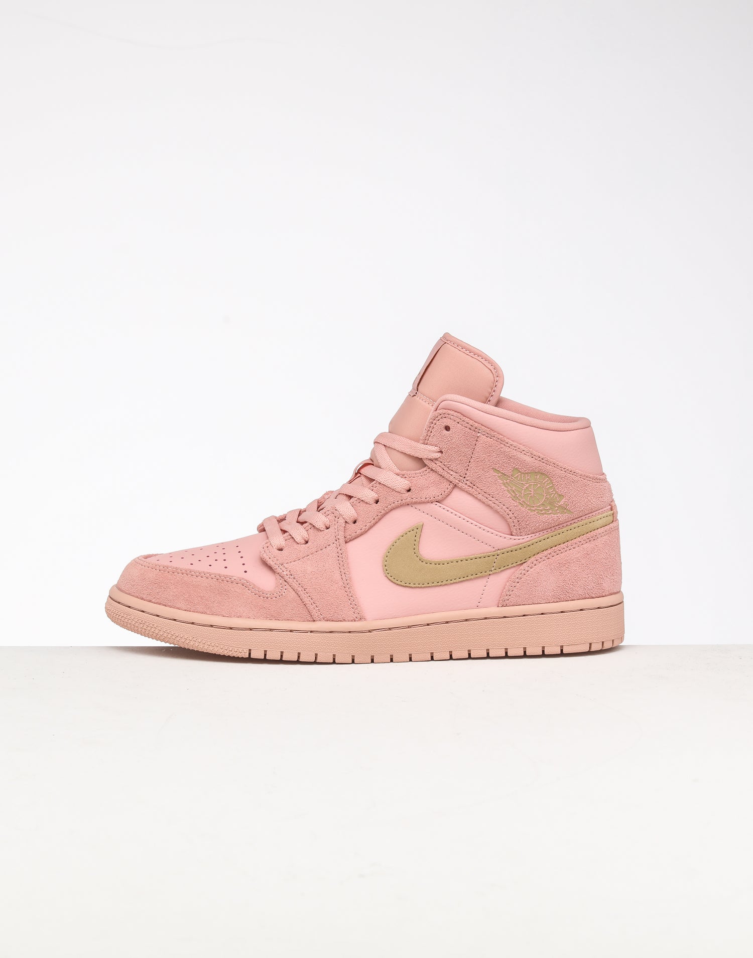 air jordan 1 mid se coral gold