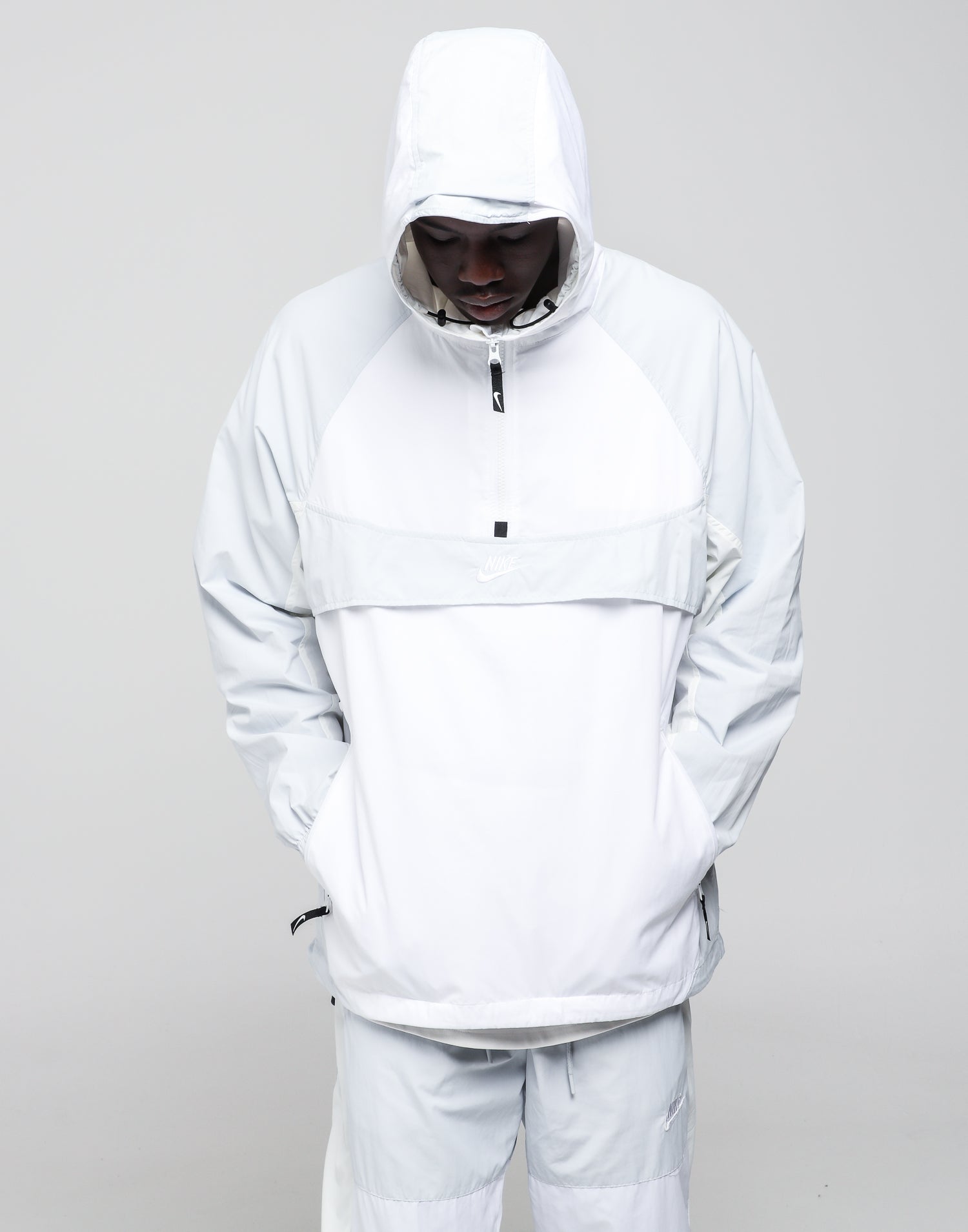 men's nike hooded woven jacket