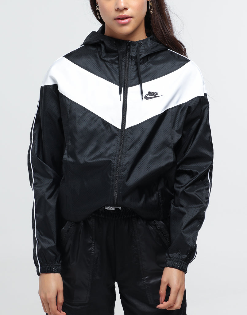 all black nike windbreaker womens
