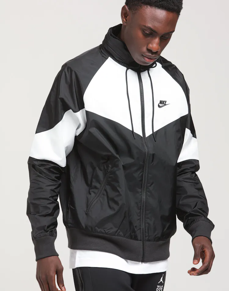 Nike Sportswear Windrunner Black White Black Culture Kings