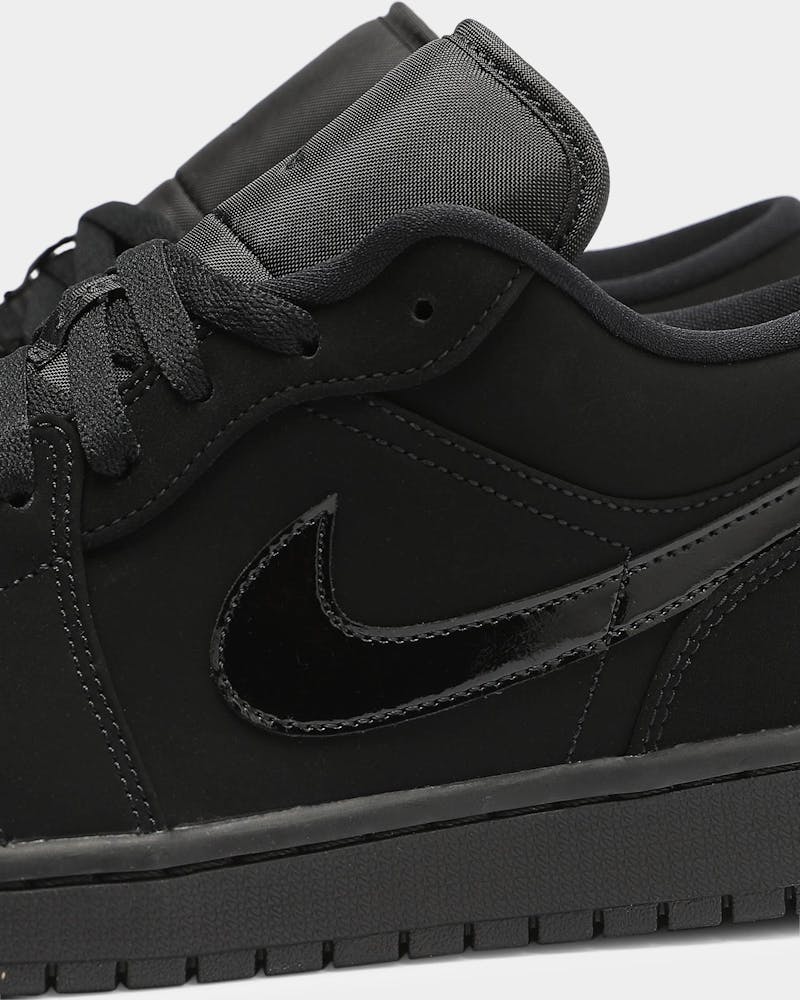 Jordan Air Jordan 1 Low Black Black Black Culture Kings