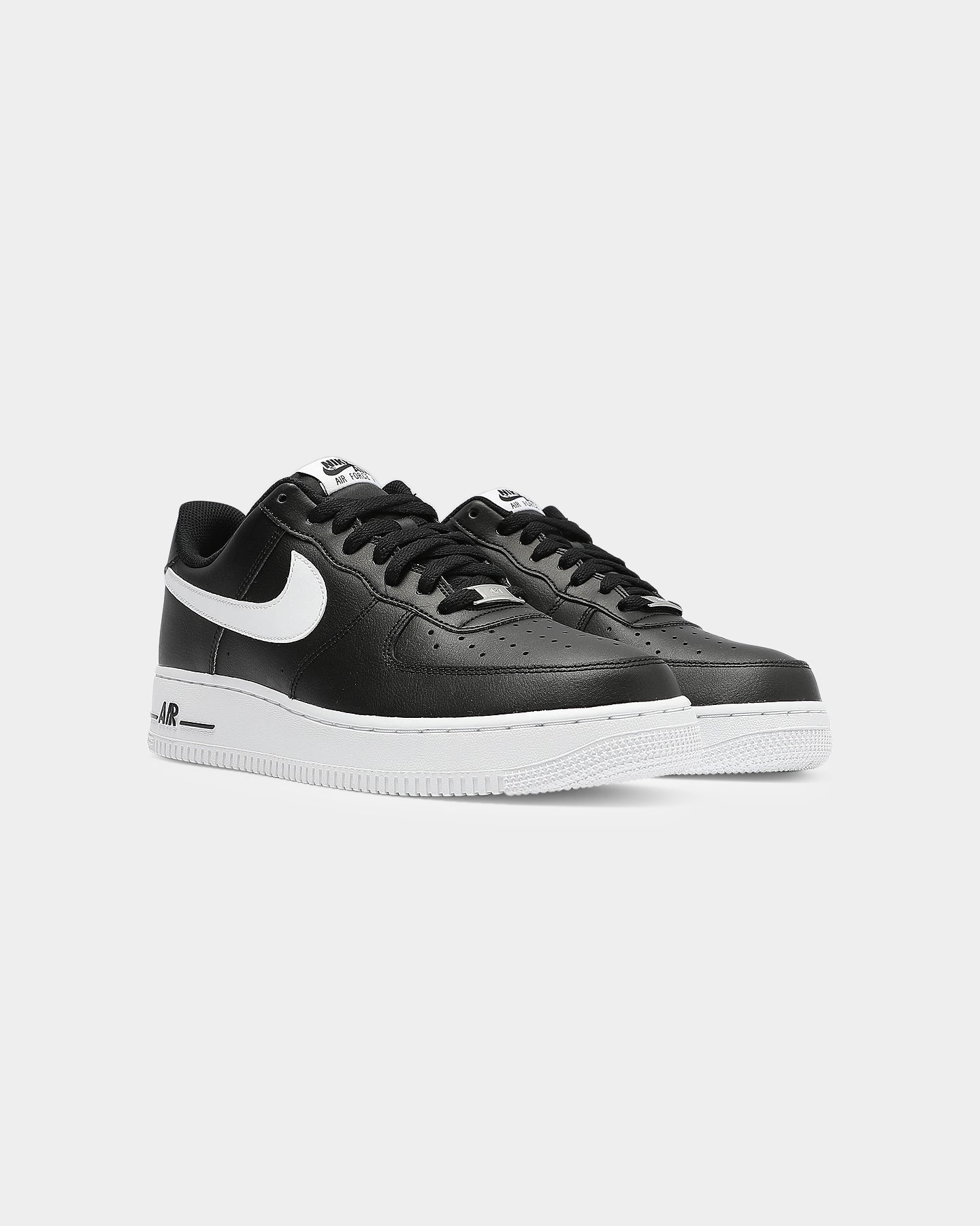 nike air force black and white