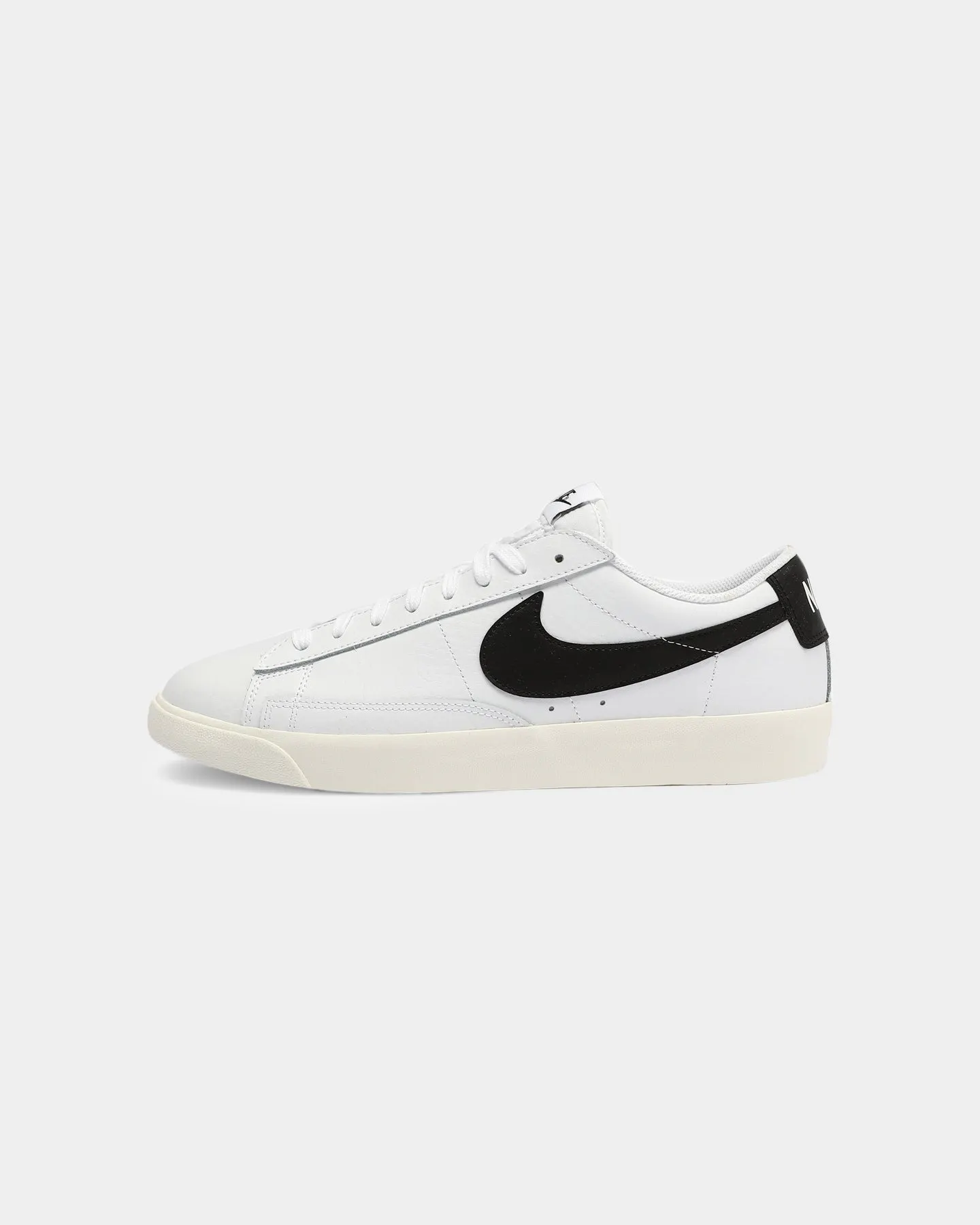 Nike Men S Blazer Low Leather White Black Sail Culture Kings