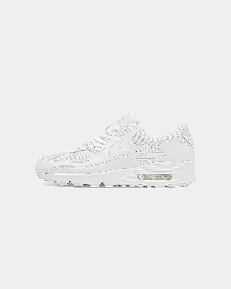 Nike Air Max 90 White/White/Grey | Culture Kings