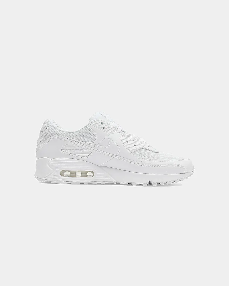 Nike Air Max 90 White/White/Grey | Culture Kings