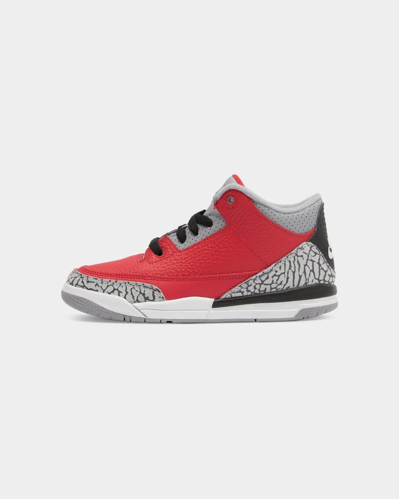 Jordan Preschool Air Jordan 3 Retro Se Red Grey Black Culture Kings Free shipping to any zumiez store.