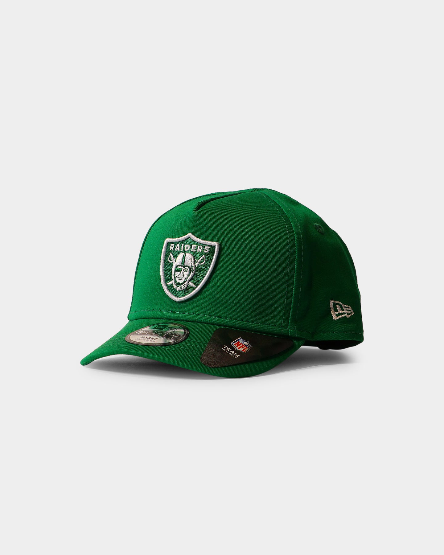 raiders hat green brim