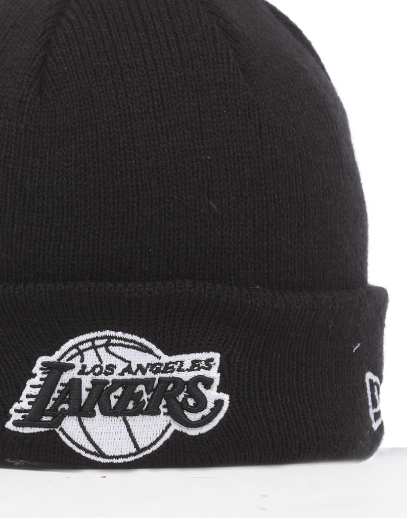 lakers black beanie