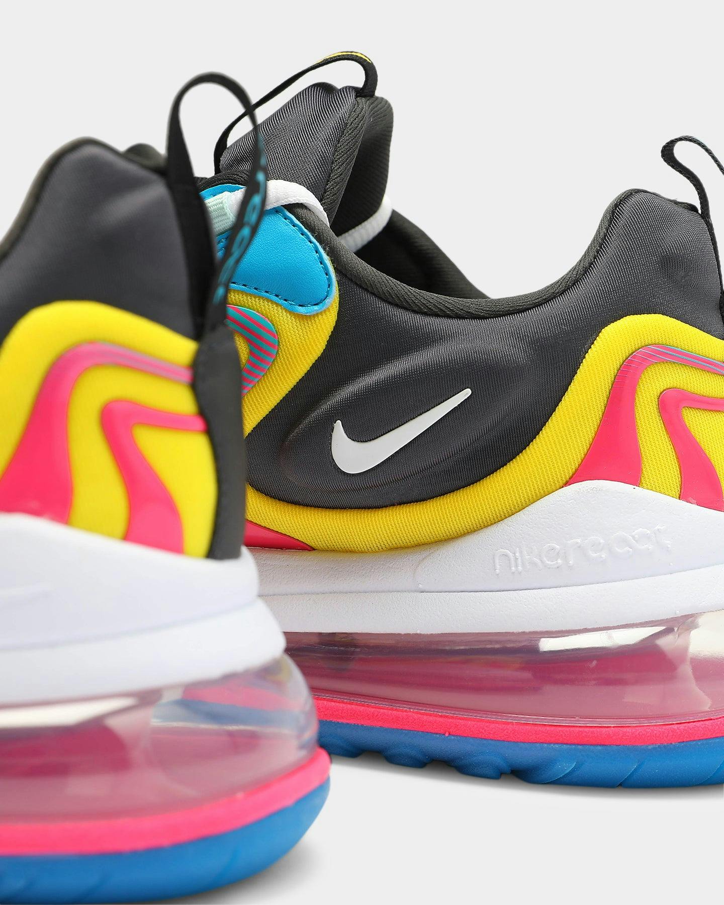 nike air max 270 react white multicolor