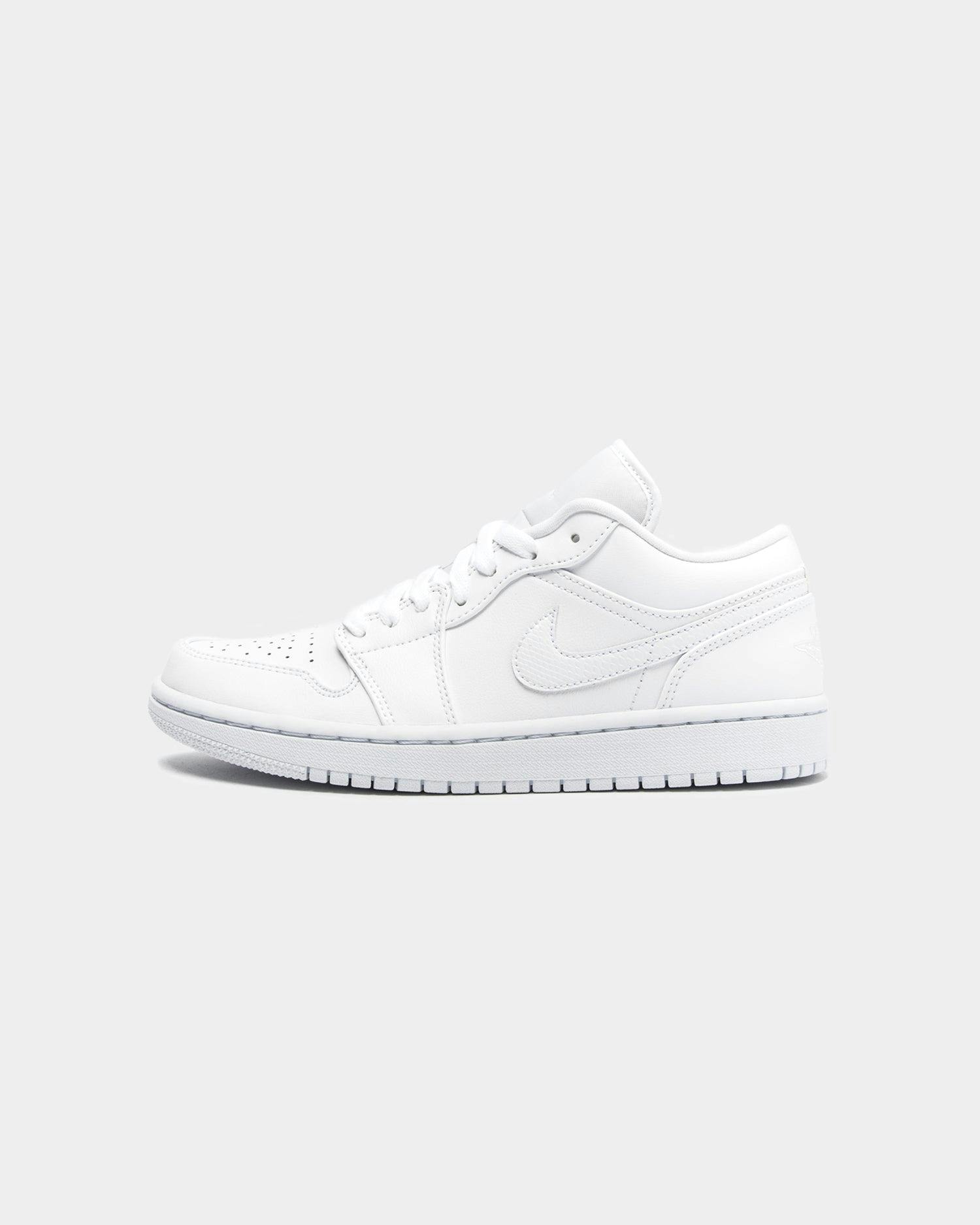 Jordan Women S Air Jordan 1 Low White White White Culture Kings