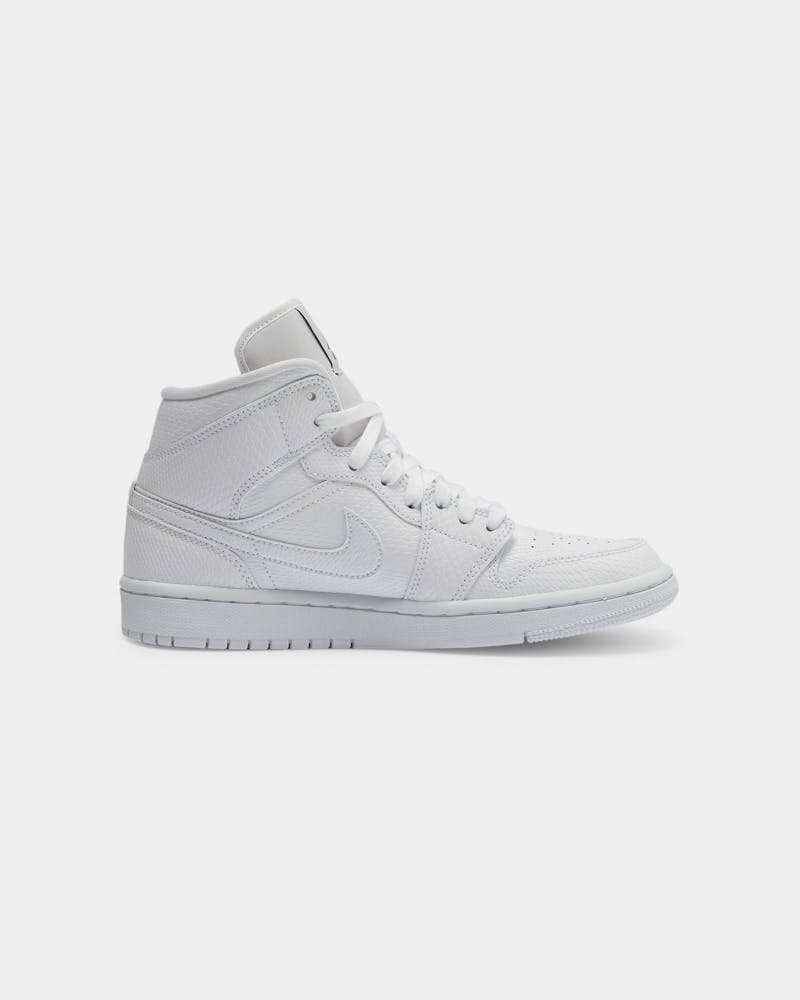 white jordan 1 mid women's