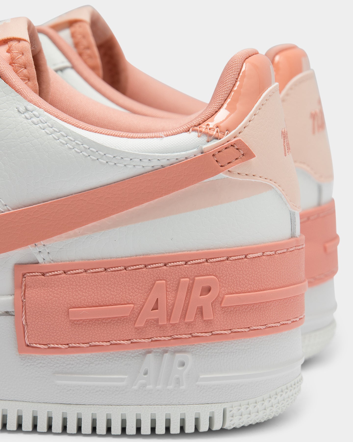 peach pink nike shoes