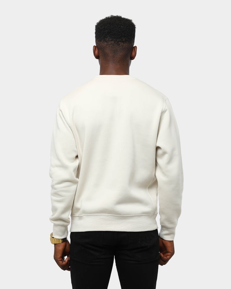 Nike club crew sweatshirt white Clearance