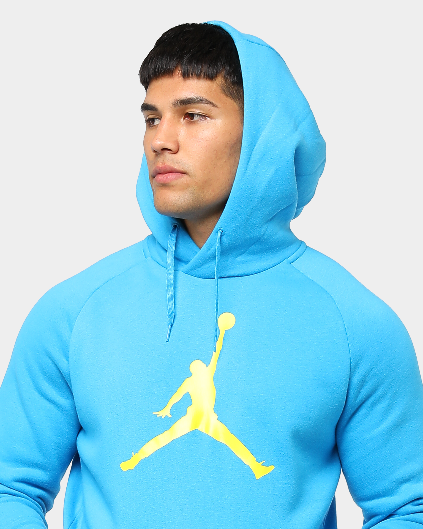 blue and yellow jordan hoodie