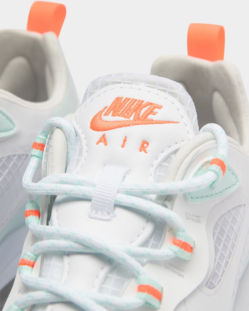 Nike Women S Air Max 270 React Se White Crimson Teal Culture Kings