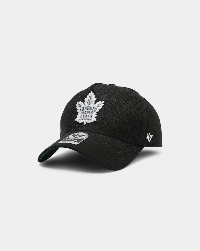 47 Brand Toronto Maple Leafs Mvp Dt Snapback Black Culture Kings