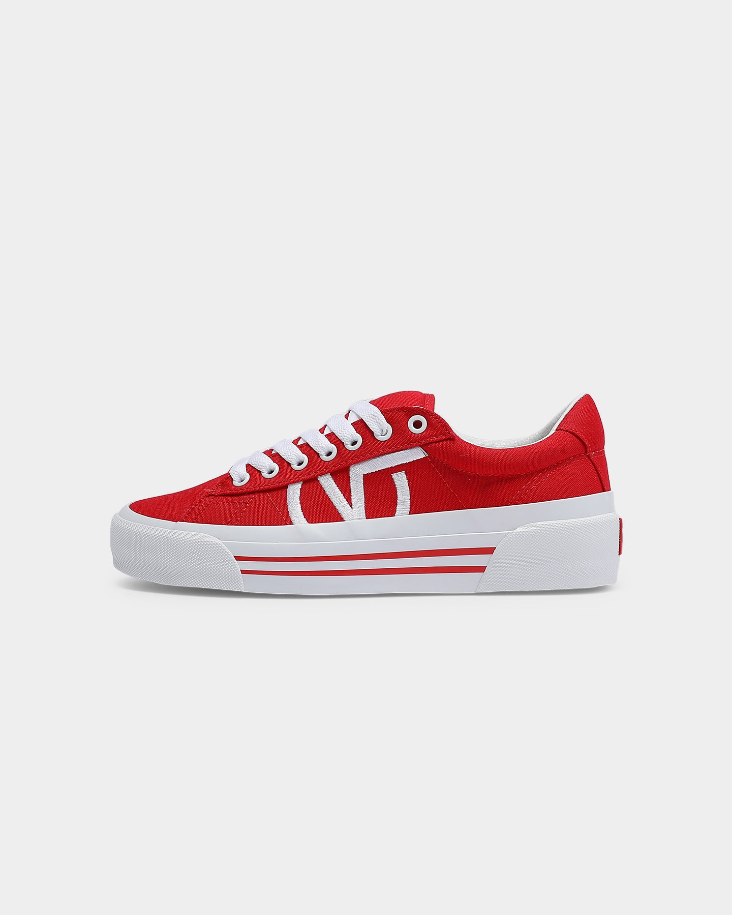 Vans Canvas Sid Ni Red/White | Culture 