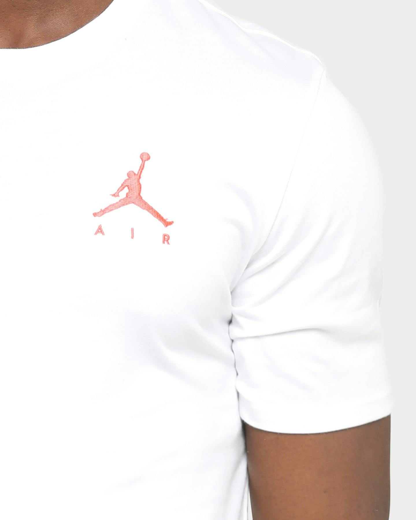 Jordan Jumpman Air Embroidered TShirt White/Infrared Culture Kings