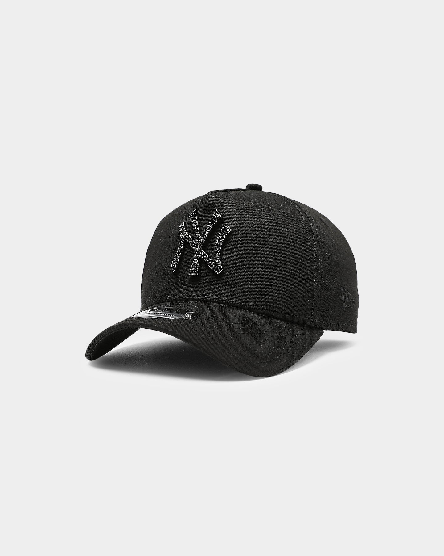 new era black ny 9forty cap