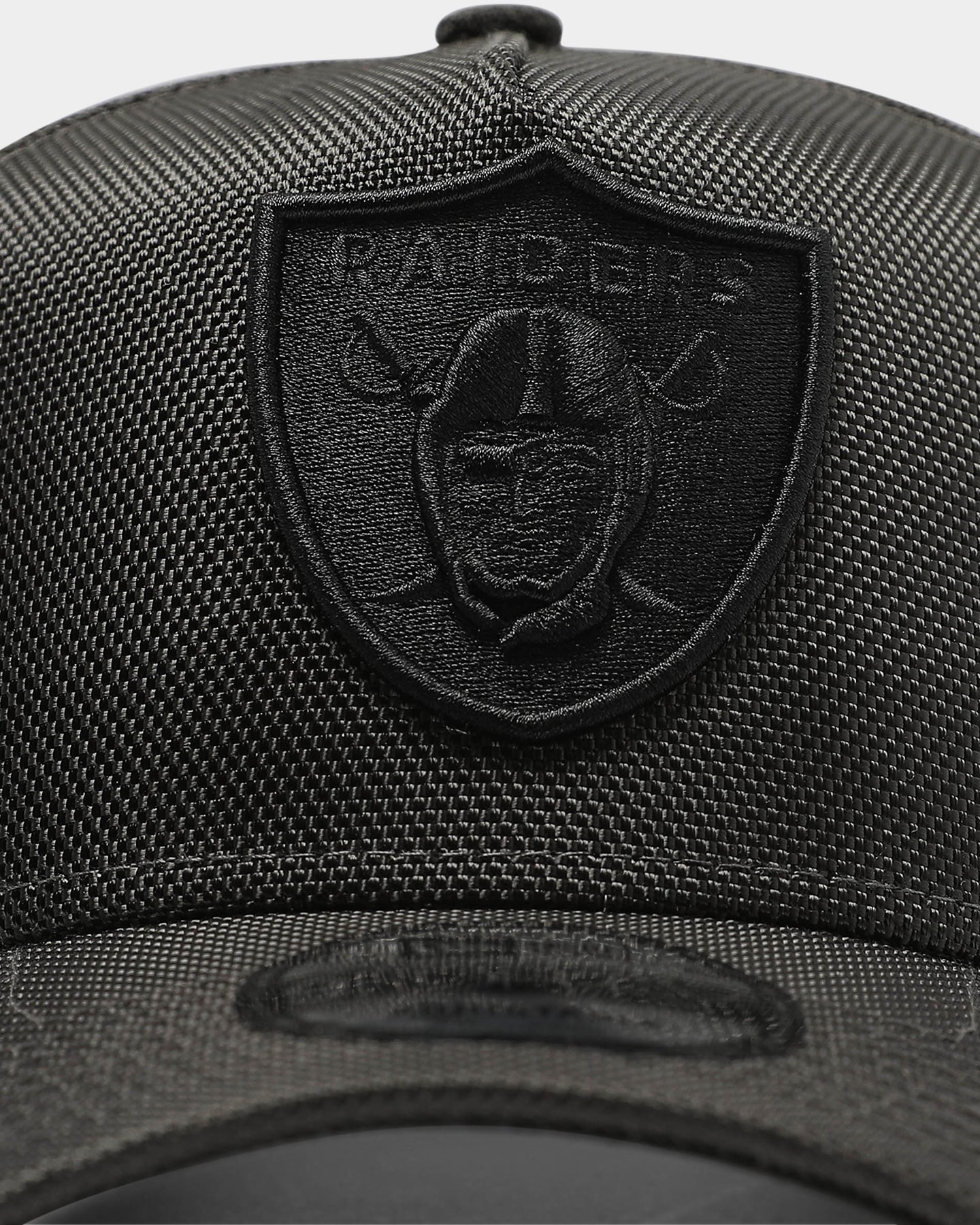 raiders pewter snapback