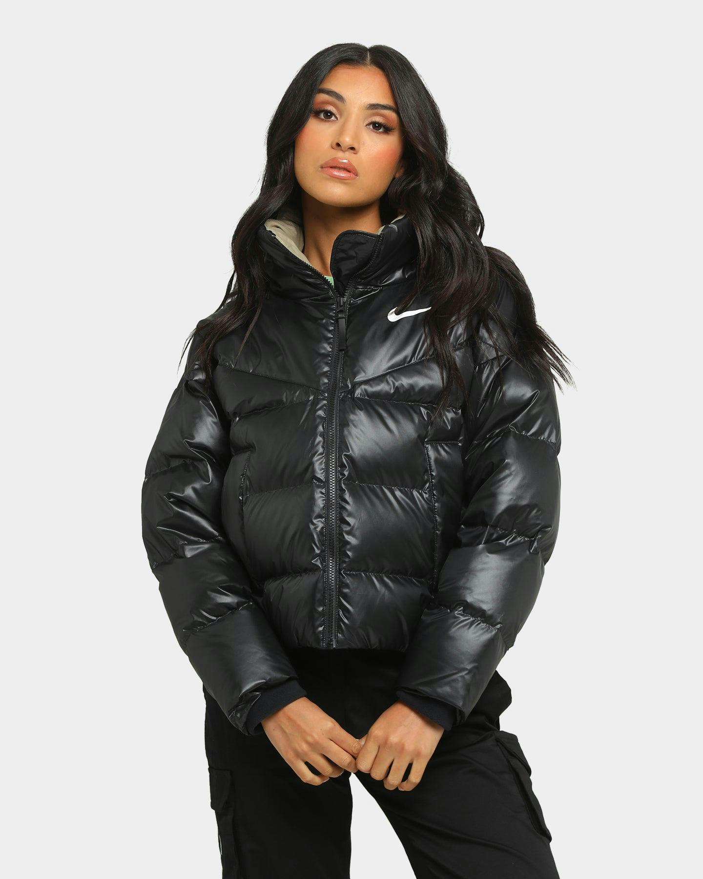 Download Nike Women's Down Jacket Black/Mystic Stone/White ...