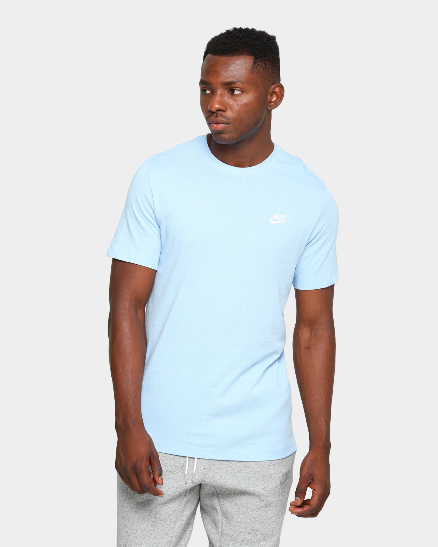 nike club t shirt blue