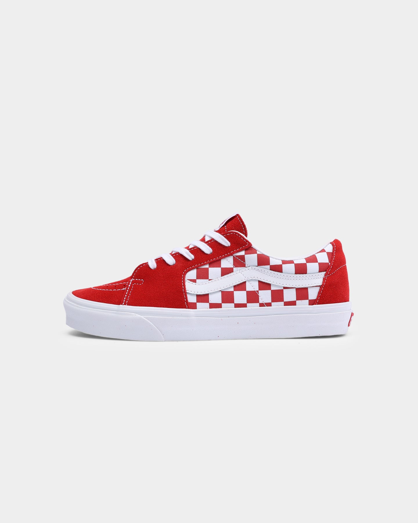 vans checkerboard racing red
