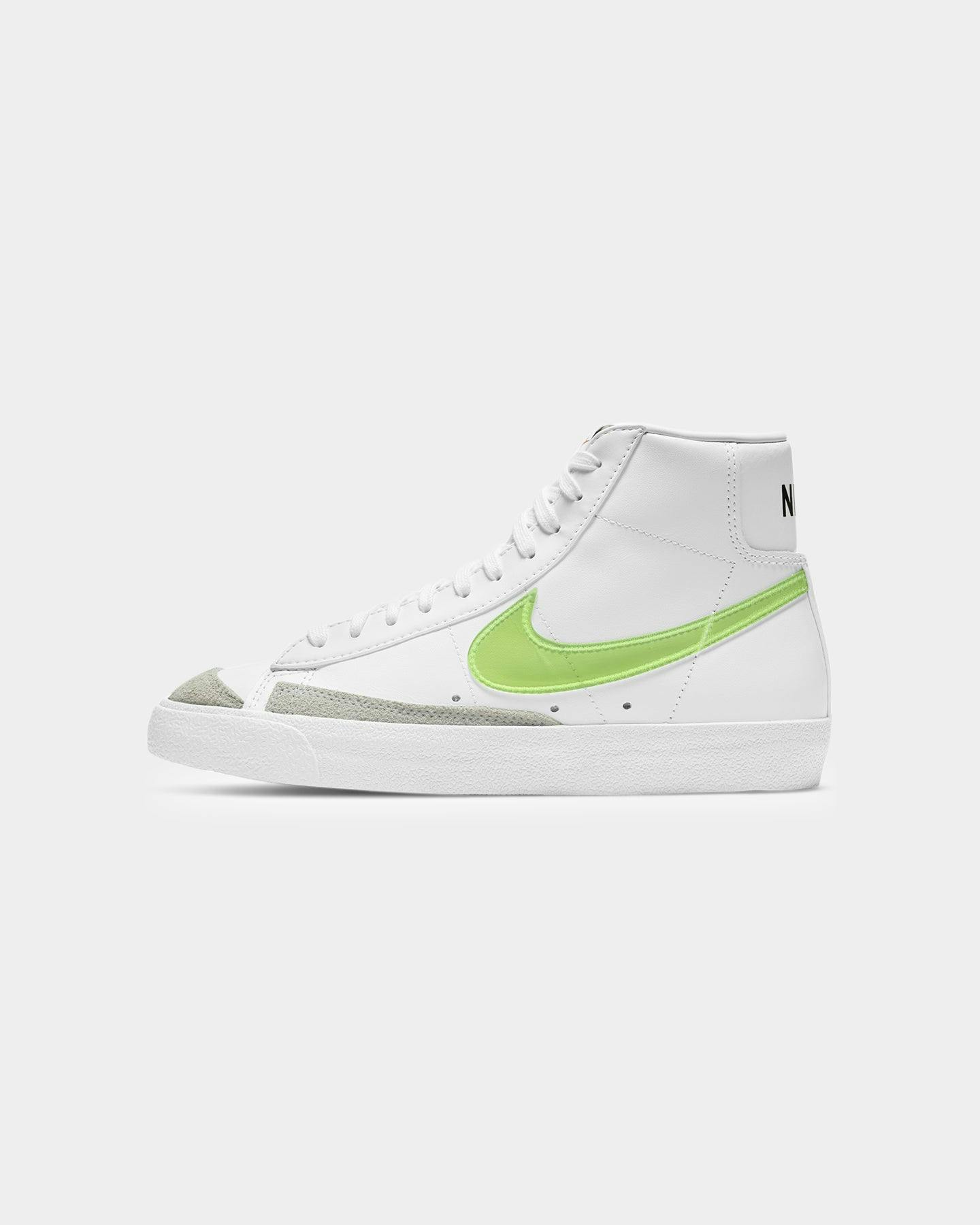 Nike Women's Blazer Mid '77 Essential White/Volt/Orange Culture Kings