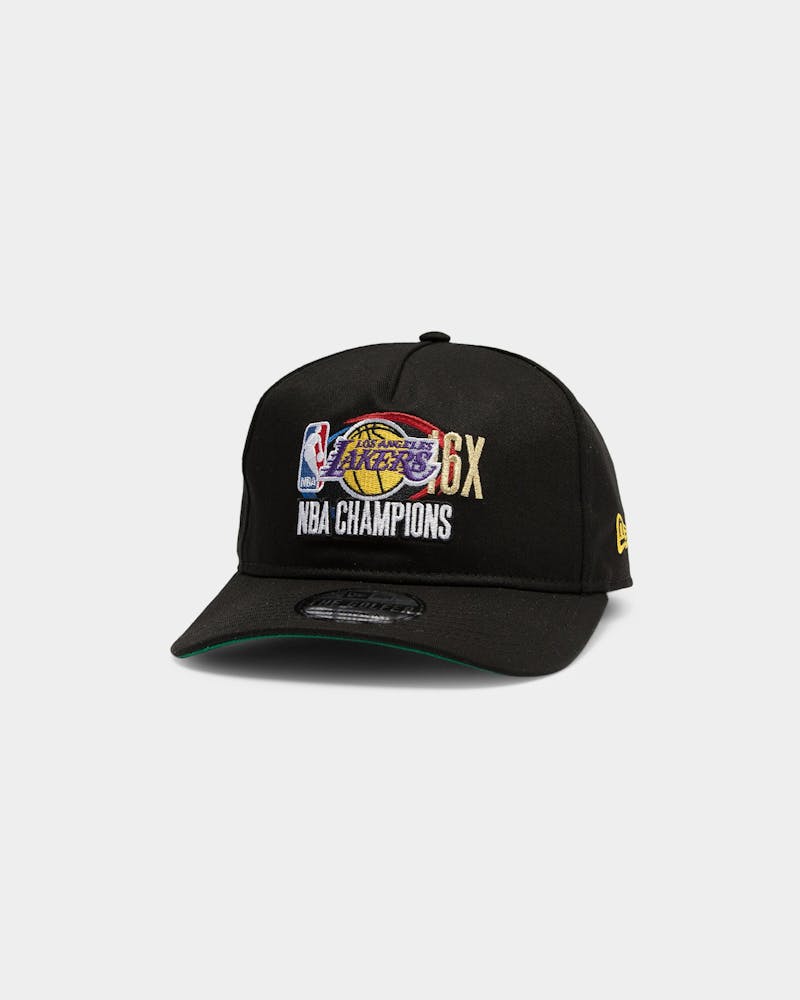 New Era Los Angeles Lakers 16x Champs Crc Old Golfer Snapback Black Ot Culture Kings