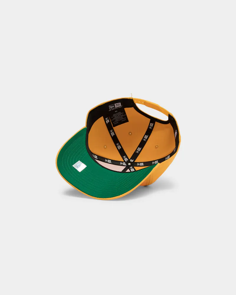 New Era Los Angeles Lakers 16x Champs Old Golfer Snapback Yellow Otc Culture Kings