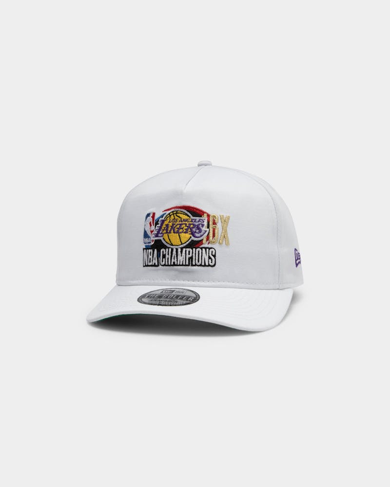 New Era Los Angeles Lakers 16x Champs Crc Old Golfer Snapback White Ot Culture Kings