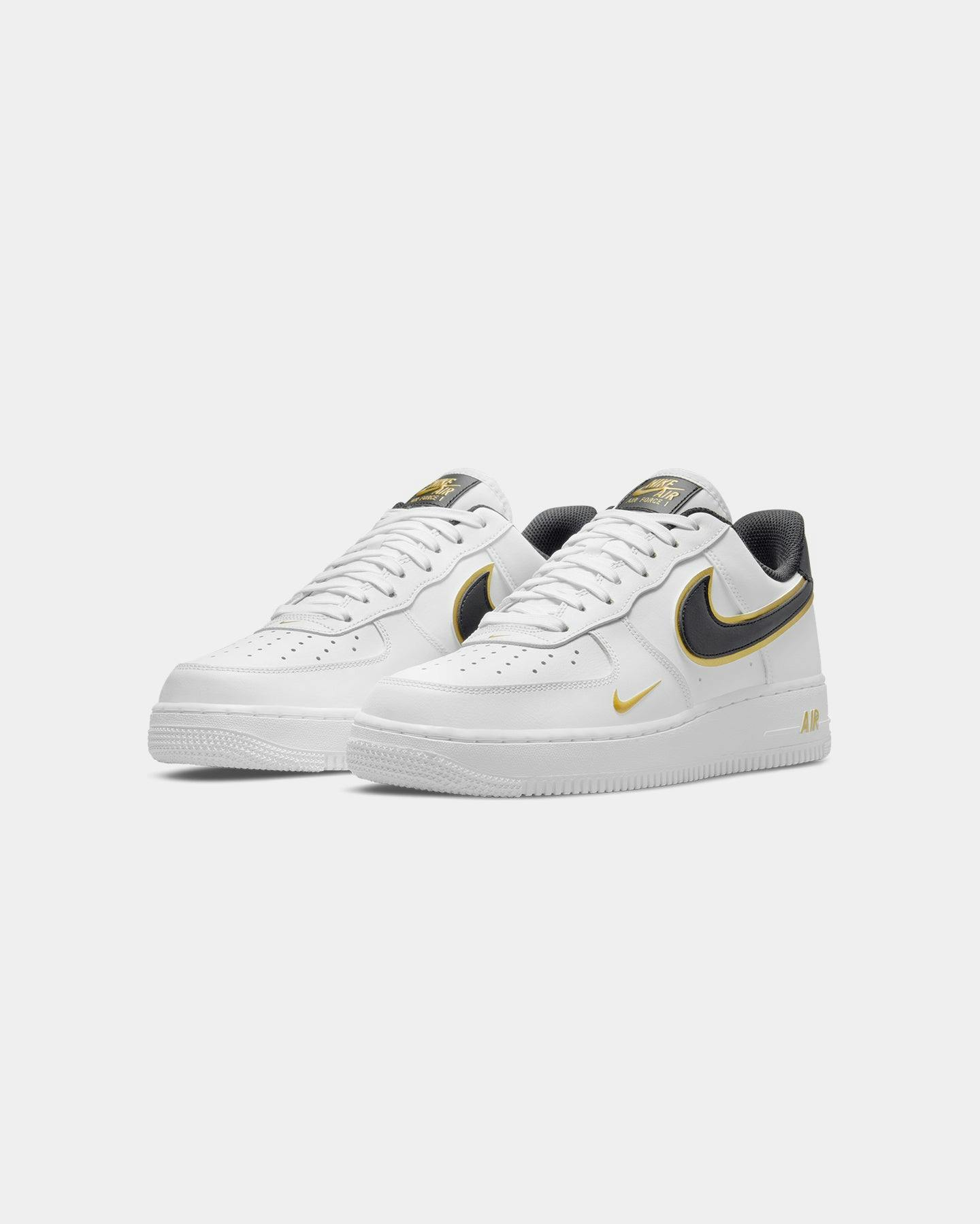 Nike Air Force 1 '07 LV8 White/Black/Gold | Culture Kings