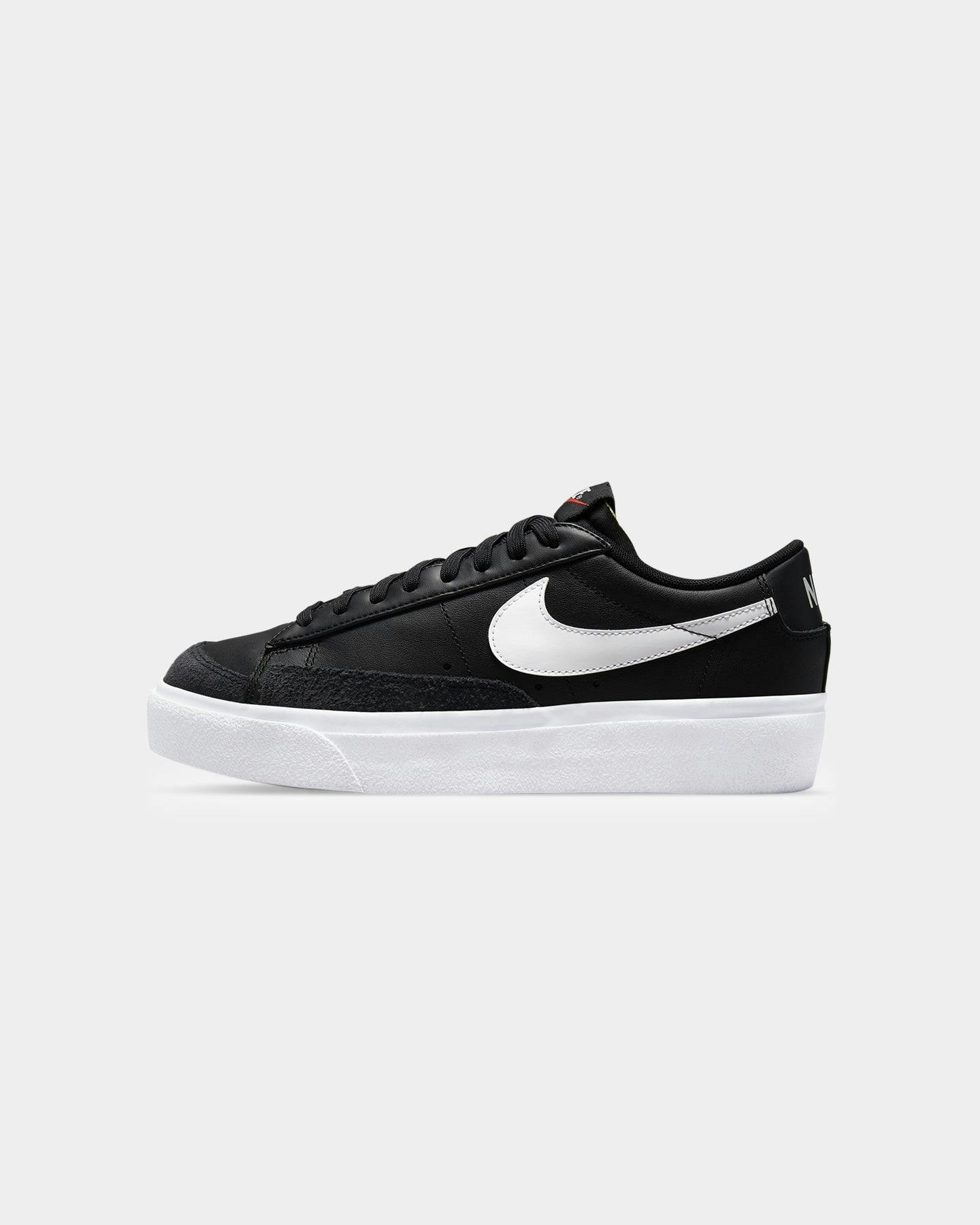 Nike Women's Blazer Low Platform Black/White/Black | Culture Kings