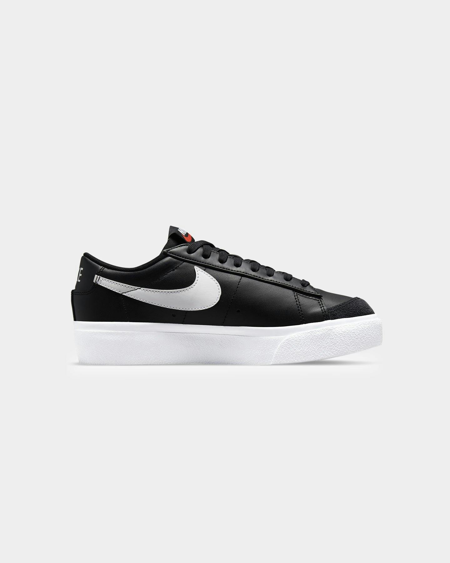 Nike Women's Blazer Low Platform Black/White/Black | Culture Kings