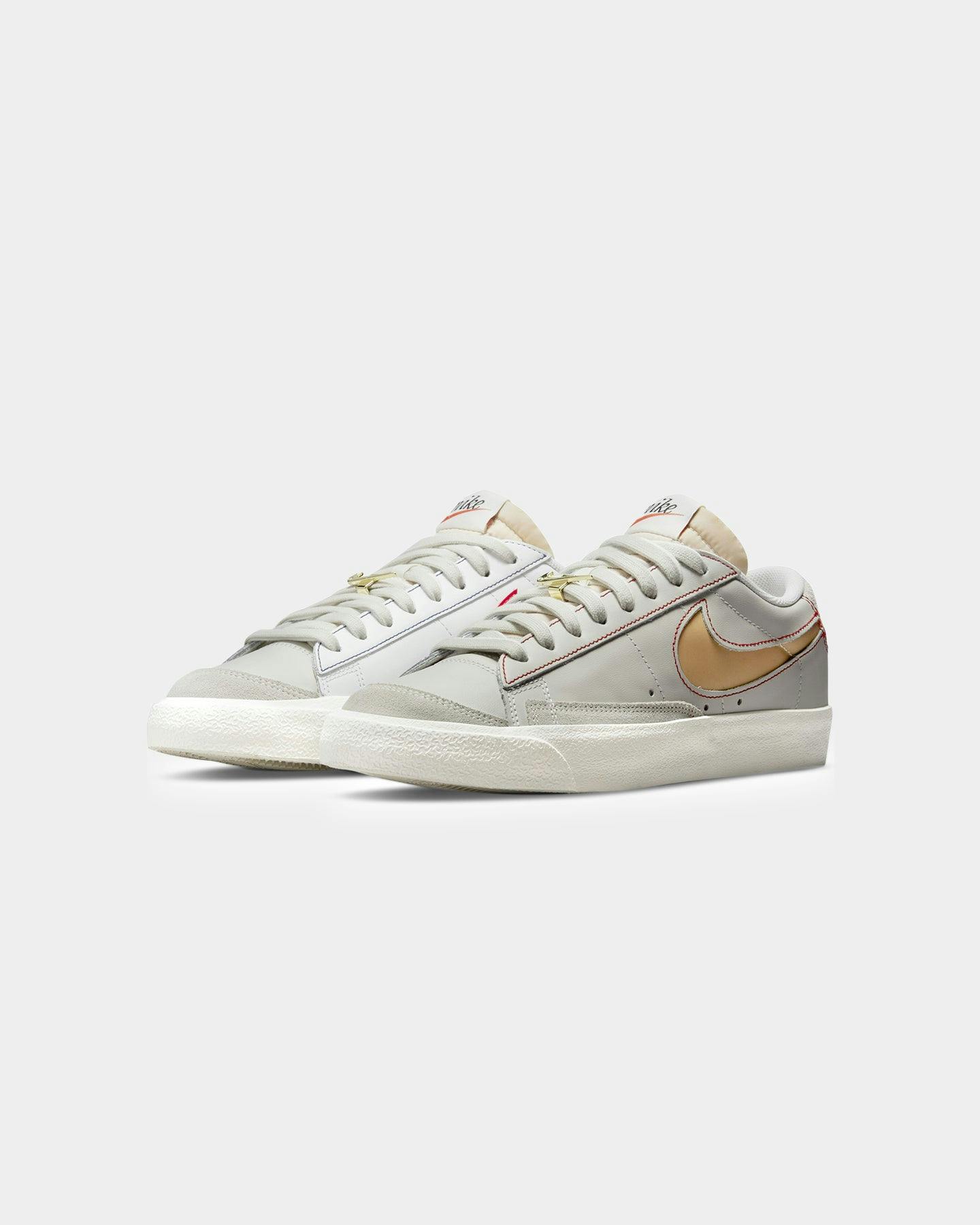 blazer low platform light bone summit white black