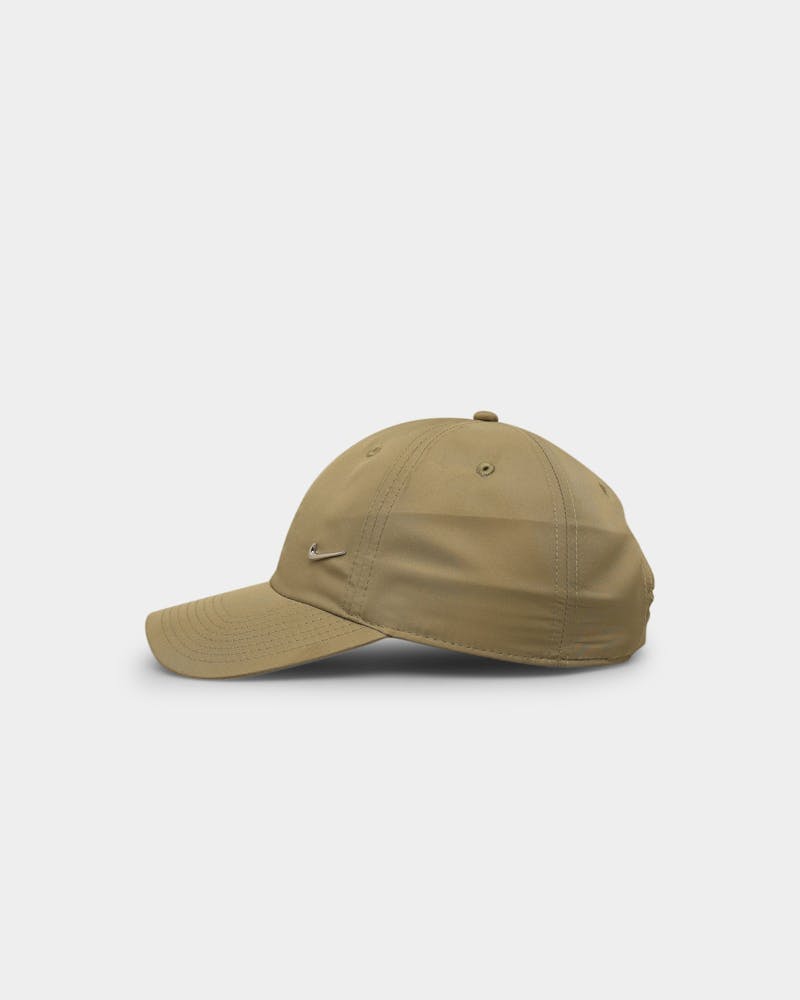 Nike Unisex Nike Sportswear Dri-FIT Heritage86 Metal Swoosh Strapback Cap Neutral Olive thumbnail - 3
