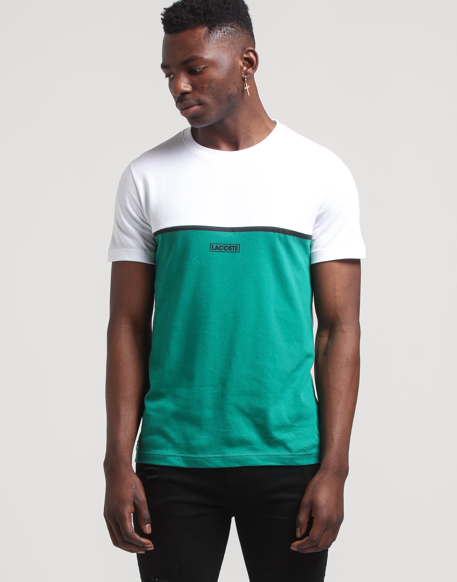 lacoste colour block