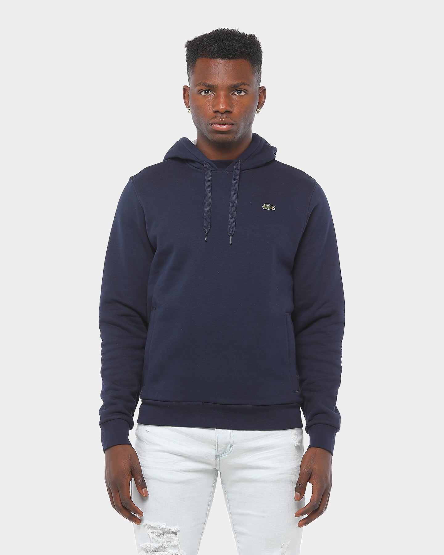 lacoste hooded pullover